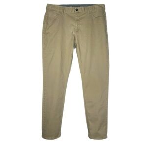 Michael Kors Men’s Khaki Parker Slim Fit Pants 36x32